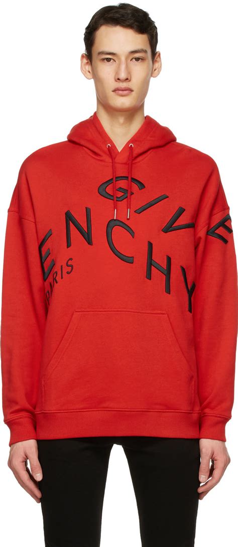 ripped givenchy hoodie|givenchy refracted embroidered hoodie.